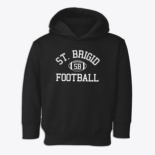 Saint Brigid School Classic Football Toddler Hoodie
