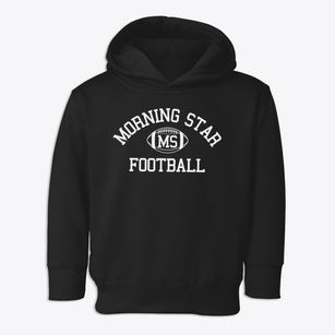 Morning Star Christian School Classic Football Toddler Hoodie