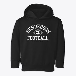 Henderson High School Classic Football Toddler Hoodie