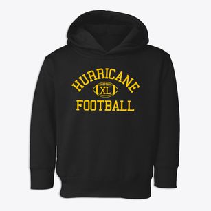 Hurricane High School Classic Football Toddler Hoodie