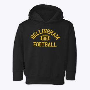 Bellingham High School Red Raiders Classic Football Toddler Hoodie