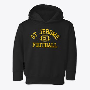 St Jerome Parish Classic Football Toddler Hoodie