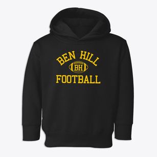 Ben Hill Junior High School Classic Football Toddler Hoodie