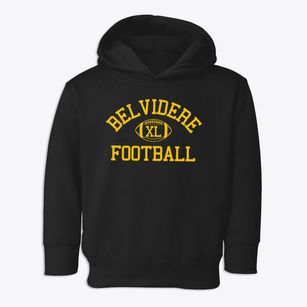 Belvidere High School Classic Football Toddler Hoodie