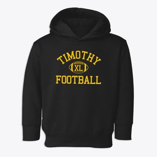 Timothy Christian School Classic Football Toddler Hoodie