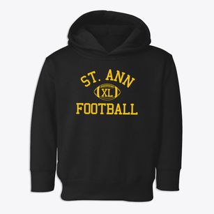 St. Ann School Classic Football Toddler Hoodie