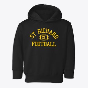 St Richard Parish Classic Football Toddler Hoodie