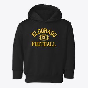 Eldorado High School Classic Football Toddler Hoodie