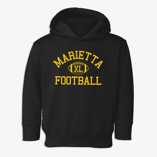 Marietta High School Classic Football Toddler Hoodie