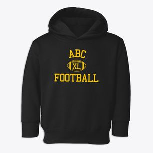 Abc School Classic Football Toddler Hoodie