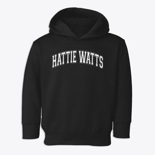 Hattie A. Watts Elementary School Varsity Arch Toddler Hoodie