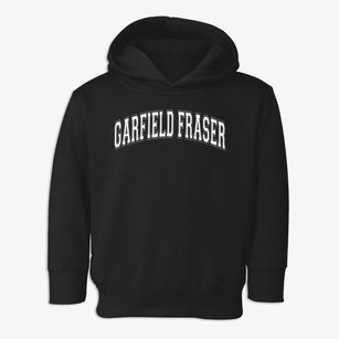 Garfield Fraser Elementary School Varsity Arch Toddler Hoodie