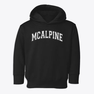 Mcalpine Elementary School Varsity Arch Toddler Hoodie