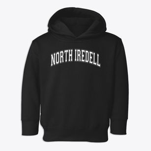 North Iredell Middle School Varsity Arch Toddler Hoodie