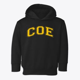 Coe Elementary School Varsity Arch Toddler Hoodie