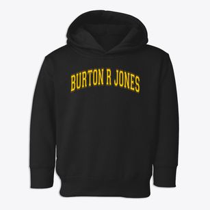 Burton R Jones Middle School Varsity Arch Toddler Hoodie