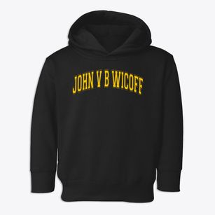 John V B Wicoff Elementary School Varsity Arch Toddler Hoodie