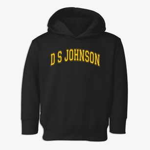 D S Johnson Elementary School Varsity Arch Toddler Hoodie