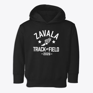 Zavala Elementary School Track and Field Toddler Hoodie