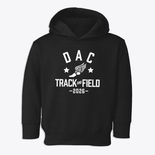 D A C Center Track and Field Toddler Hoodie