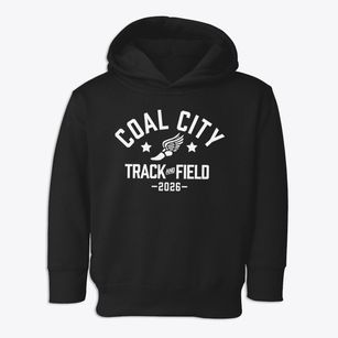 Coal City Elementary School Track and Field Toddler Hoodie