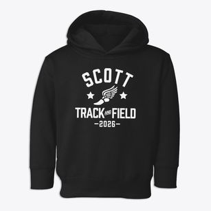 Scott Elementary School Track and Field Toddler Hoodie