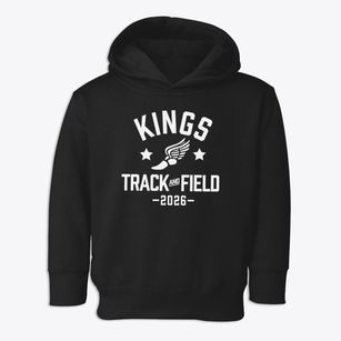 Kings Christian School Track and Field Toddler Hoodie