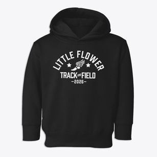 Little Flower Catholic School Track and Field Toddler Hoodie