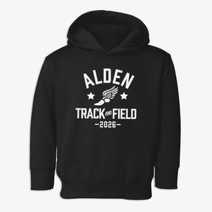 Alden Elementary School Track and Field Toddler Hoodie