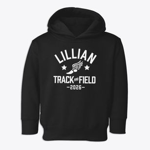 Lillian Schumacher Elementary School Track and Field Toddler Hoodie