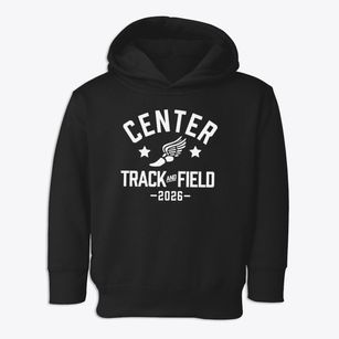 Center Elementary School Track and Field Toddler Hoodie