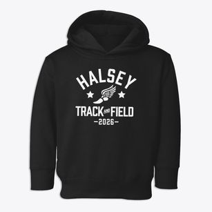 Halsey Middle School Track and Field Toddler Hoodie