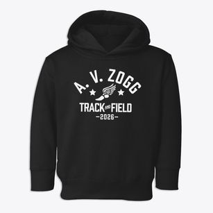 A. V. Zogg Middle School Track and Field Toddler Hoodie