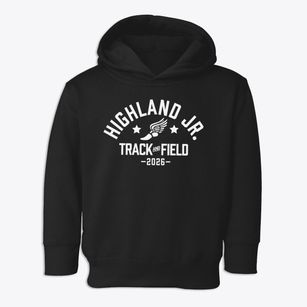 Highland Jr. High School Track and Field Toddler Hoodie