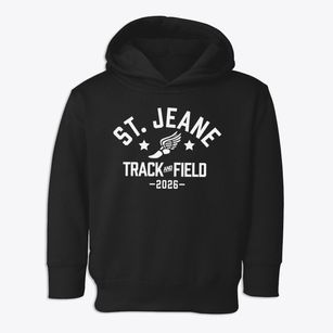 St Jean Baptiste Parish Track and Field Toddler Hoodie