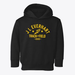J L Everhart Primary School Track and Field Toddler Hoodie