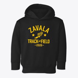 Zavala Elementary School Track and Field Toddler Hoodie