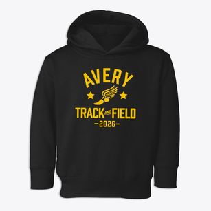 Avery Elementary School Track and Field Toddler Hoodie