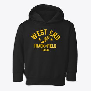 West End High School Track and Field Toddler Hoodie