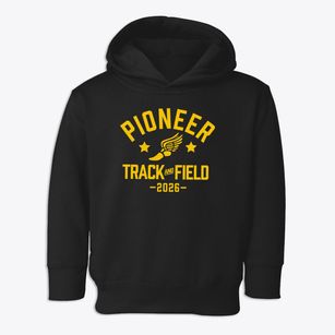 Pioneer Elementary School Track and Field Toddler Hoodie