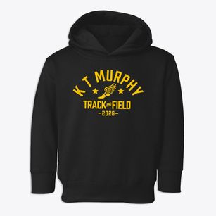 K T Murphy Elementary School Track and Field Toddler Hoodie