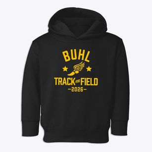 Buhl High School Track and Field Toddler Hoodie