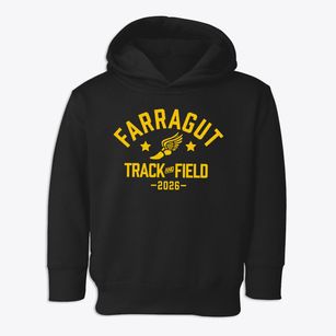 Farragut Career Academy Track and Field Toddler Hoodie