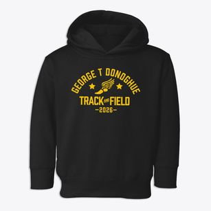 George T Donoghue Elementary School Track and Field Toddler Hoodie