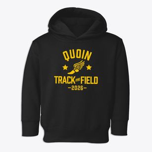 Quoin Elementary School Track and Field Toddler Hoodie