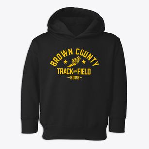 Brown County Junior High School Track and Field Toddler Hoodie