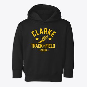 Clarke Elementary School Track and Field Toddler Hoodie
