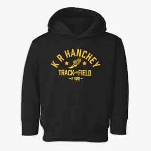 K R Hanchey Elementary School Track and Field Toddler Hoodie