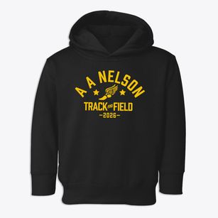 A A Nelson Elementary School Track and Field Toddler Hoodie