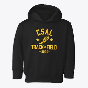 Community School For Apprenticeship Learning Track and Field Toddler Hoodie